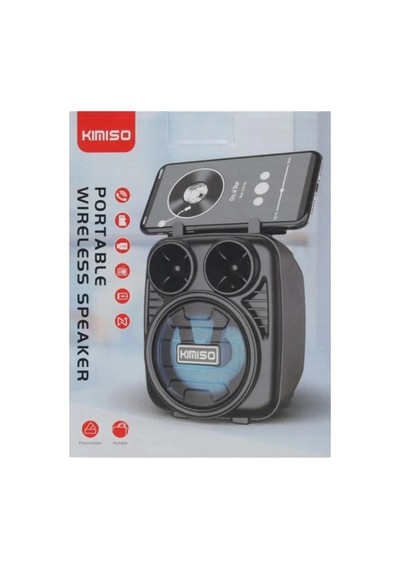 Kımıso Sd/usb/fm Bluetooth Rgb Işıklı Müzik Kutusu Hoparlör Dm-109