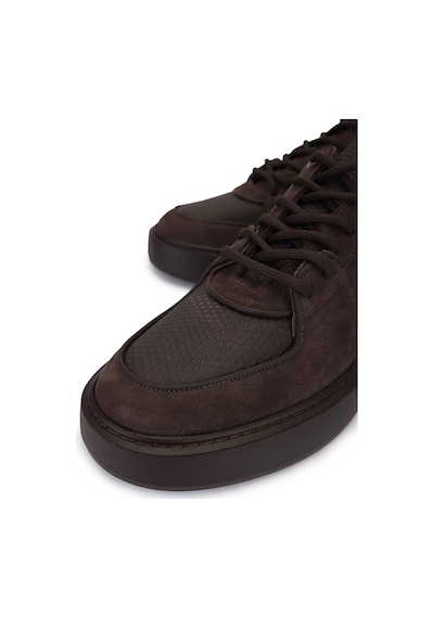Tamer Tanca Erkek Hakiki Deri Kahverengi Sneakers & Spor Ayakkabı 352 23403 Erk Ayk Sk25-26 Kahve Kahve