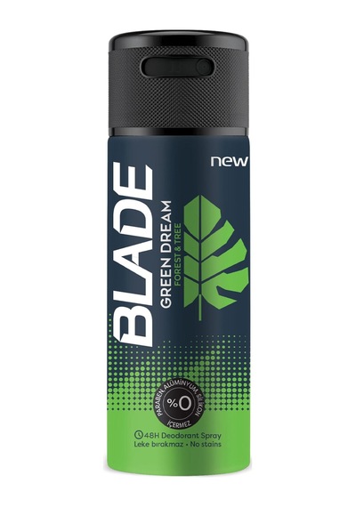 Blade Green Dream Deodorant 150 Ml - 4 Adet Tarı