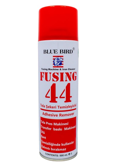 Fusing 44 Tela Şekeri Temizleyici Sprey Ütü Ve Pres Makinesi Yapıştırıcı Sökücü 500 Ml 1