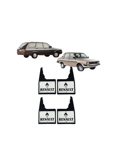 Renault 12 Toros Toros TSW Uyumlu 4 lü Ön-Arka Perçinli Paçalık Tozluk Çamurluk REN1RX024YD