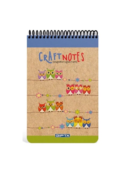 73575 Defter A4 Craft Spiralli Sert 100 Yaprak Çizgili 1775