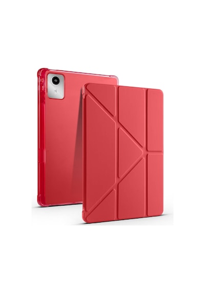Lenovo M11 Tb-330fu 11inç 2024 Kılıf Kalem Bölmeli Trifolding Case