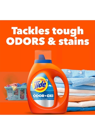 Tide Ultra Odor+oxi Sıvı Çamaşır Deterjanı 94 Yıkama 3.9lt Diğer