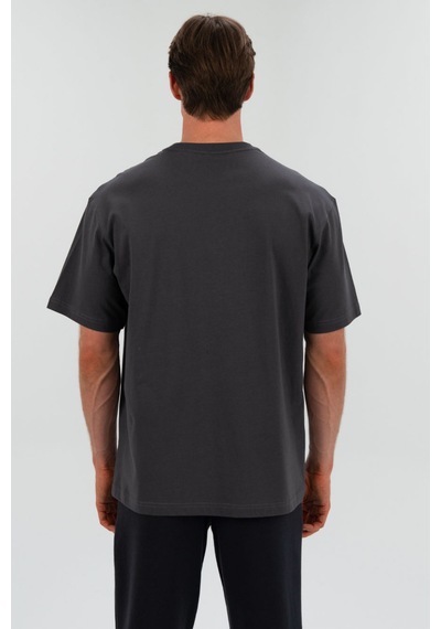 Everlast Ever Classics Comfort Logo Gri Erkek Tişört Tm0045-415