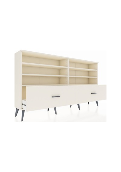 Arges Konsol 6 Raflı 2 Çekmeceli 176x30x99 Aytaşı-aytaşı Aytaşı-aytaşı
