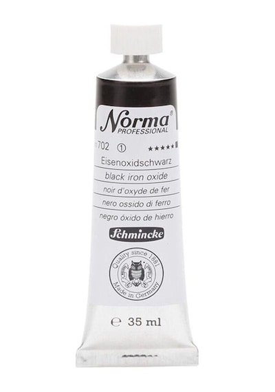 Schmincke Norma Profesyonel Yağlı Boya 35 ML 702 Black İron Oxide