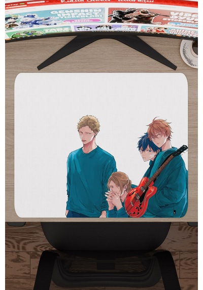 Given Anime V2 - 48x40 Xl Gaming Kauçuk Kaymaz Taban Mouse Pad Fare Altlığı