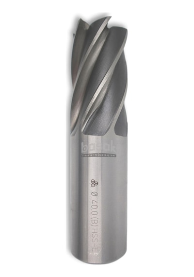 Mte 40 Mm Parmak Freze Hss-co5 Dın 844/b-n