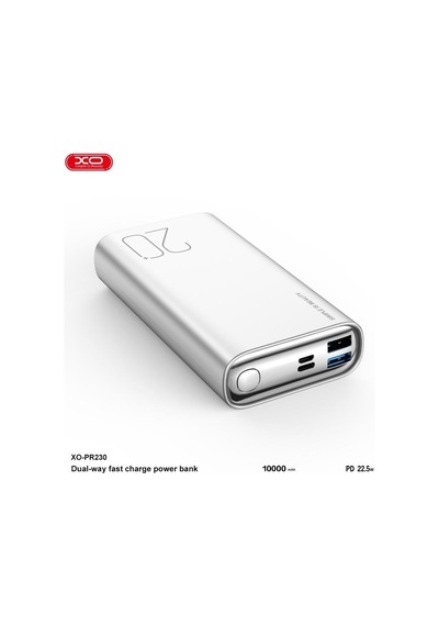 Pr230 20000mah Led Göstergeli 22.5w Hızlı Şarj Destekli Taşınabilir Powerbank Beyaz