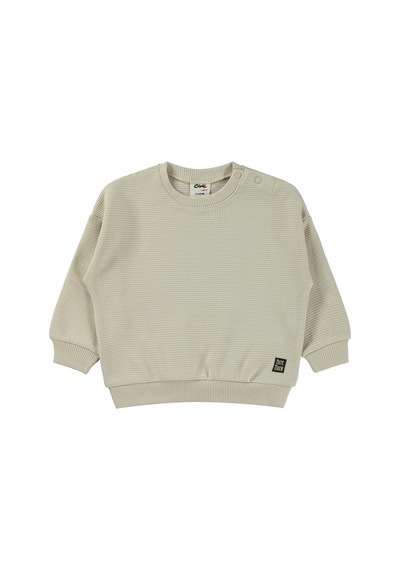 Civil Baby Basic 6-18 Ay Sweatshirt Taş Rengi