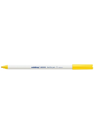 Edding 4600 Kumaş Kalemi - Sarı - N.05