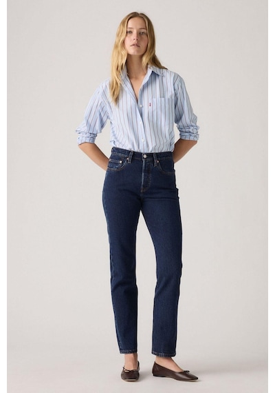 Levi's 501 Orj Local Tr Salsa Stonewash Koyu Mavi Kadın Jean-9398 Koyu Mavi