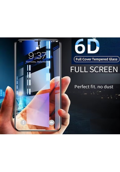 Realme Note 60 Ekran Koruyucu 6d Darbe Emici Kırılmaz Cam Ultra Koruma Tam Kaplar