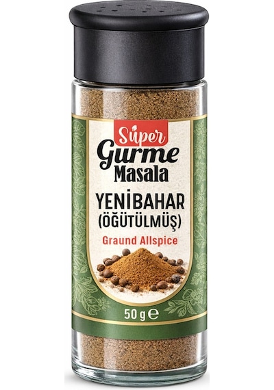 Yenibahar Toz 50 G Cam Şişe Tuzluk Kapaklı