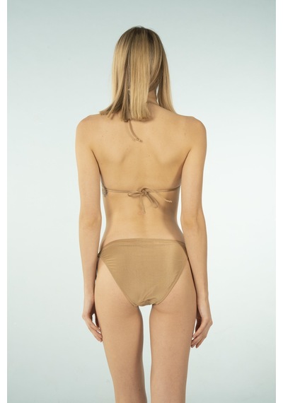 Estiva Üçgen İpli Bikini Takımı - Kahverengi
