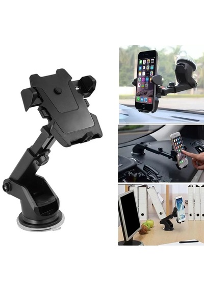 Long Neck One Touch Car Mount Araç İçi Telefonu Tutucu Çok Renkli