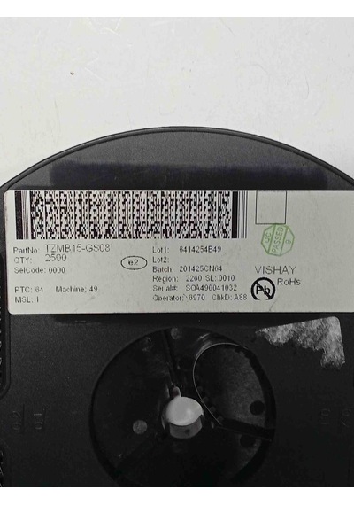 Tzmb15-gs08 15v Sod80 Vıshay Zener Diyot 167 Adet