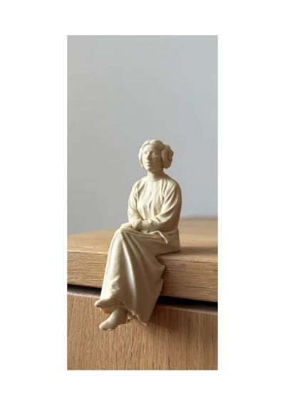 Star Wars Prenses Leia Organa Oturan Figür 10 Cm
