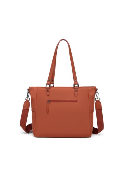 Smart Bags Twill Dimi Kumaş Kadın Omuz Çantası 3323 Kiremit