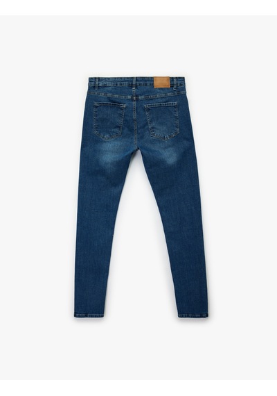 Koton Normal Bel Pamuklu Skinny Fit Jean Pantolon - Michael Jean Koyu İndigo 6wam40049nd İndigo Koton Normal Bel Pamuklu Skinny Fit Jean Pantolon - Michael Jean Koyu İndigo 6wam40049nd İndigo