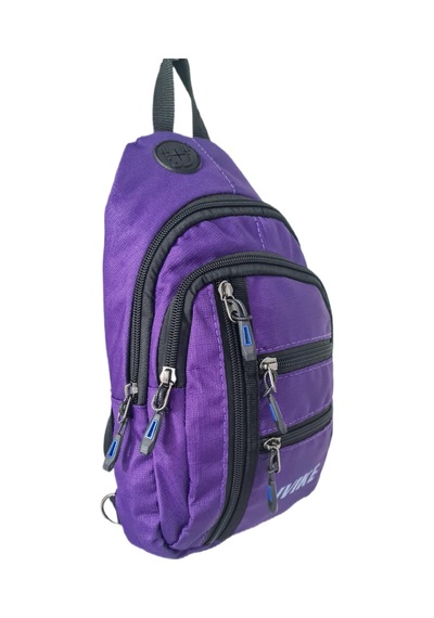 Anılbags Anıl Bags Keten Kumaş Mor Ve Usb Çıkışlı, Askılı Çapraz Göğüs Mor