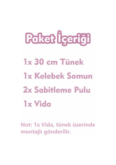 Vixpet Venty Büyük Papağan Tüneği 30 Cm 36 Mm / Doğal Ahşap Kuş Tüneği