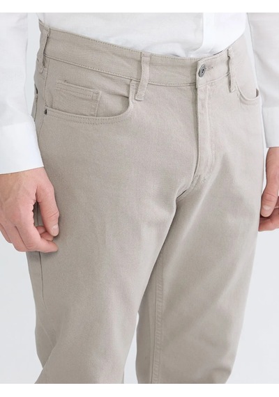 Lc Waikiki Bej Standart Kalıp Erkek Chino Pantolon