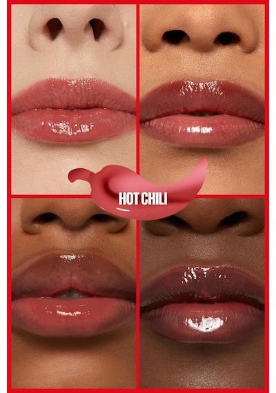 Maybelline New York Lifter Plump Dudak Parlatıcısı 006 Hot Chili + Mini Lash Maskara