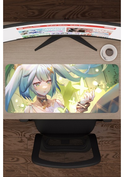 Faruzan Genshin Impact Anime Gacha V2 - 70x30 Xl Gaming Mouse Pad Fare Altlığı
