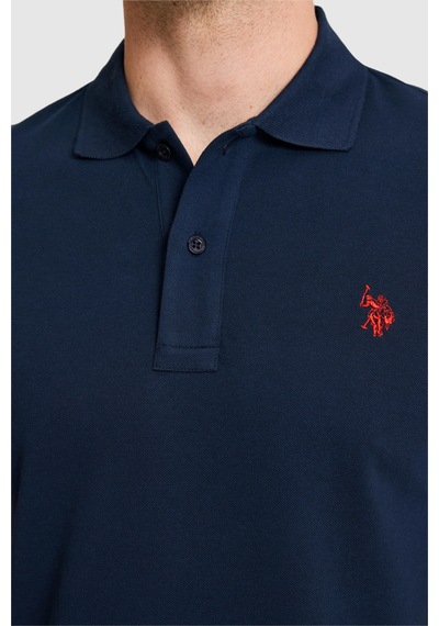 U.s. Polo Assn. Erkek Lacivert Tişört Basic 50322347-vr033