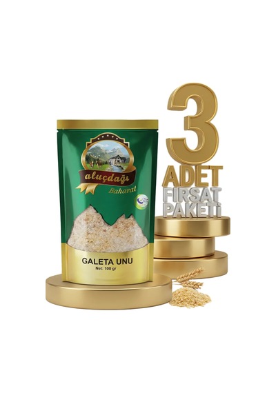 Aluçdağı Galeta Unu 3x100 Gr