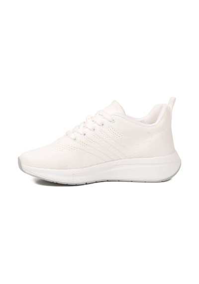 Walkway Beyaz Fileli Hafif Esnek Unisex Spor Ayakkabı Molen 118 G