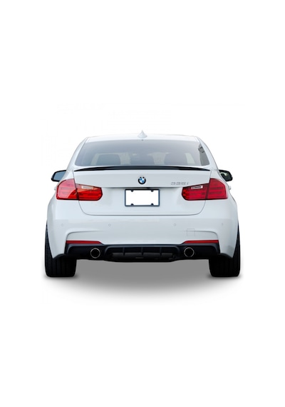 Bmw F30 2012-2018 M Performance Soldan Çift Çıkış Difüzör Parl