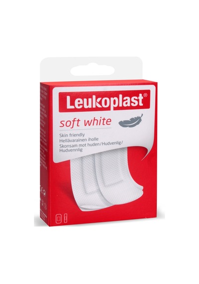 Leukoplast Soft White 19Mx72 Mm 12 Adet. 38X72Mm 8 Adet 20 A Çok Renkli