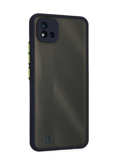 Realme C11 2021 Uyumlu Kılıf Montreal Silikon Kapak - Lacivert