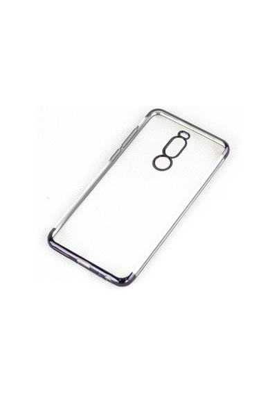 Meizu Note 8 İnce Köşeleri Renkli Şeffaf Kaliteli Kılıf Siyah