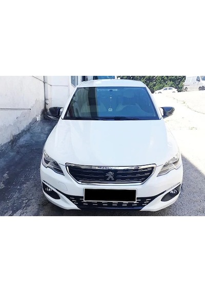 Peugeot 301 2012-2019 Batman Yarasa Ayna Kapağı Piano Black Abs