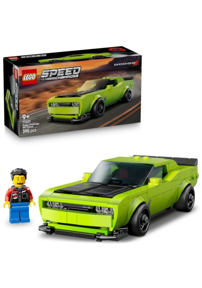 LEGO® Speed Champions Dodge Challenger SRT Hellcat Spor Araba 77237 - 9 Yaş ve Üzeri Çocuklar için Yarış Arabası Oyuncak Yapım Seti (390P)