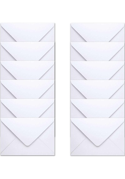 İstisna 12 Adet Davetiye Zarfı 14 x 20 Cm 110 Gr. 1. Hamur