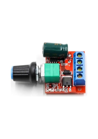 5a 35v Mini Dc Motor Pwm Potlu Hız Kontrol Devresi 90 Watt Açma Kapama Butonlu Ayarlanabilir Vo