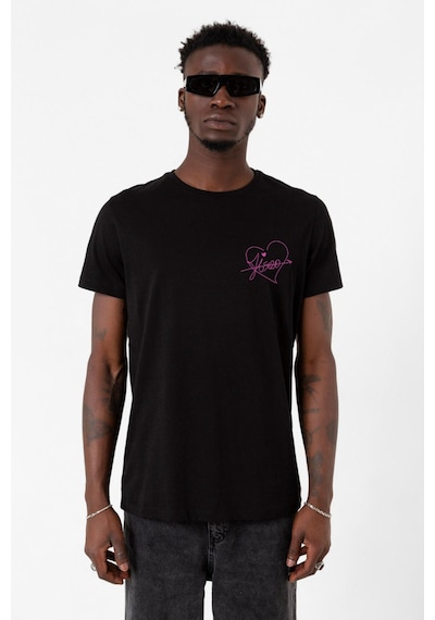 Blackpink Jisoo Signature Siyah Erkek Tshirt Çok Renkli
