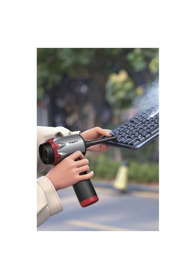 Matt Mcv22 9000mah Güçlü Bataryalı Araç Süpürgesi 22.000pa Kablosuz Şarjlı El Tipi 220w Vakum & Üfleme Turuncu