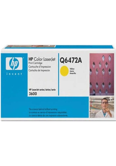 Hp 502a-q6472a Sarı Toner- Mavi Kutu C Grade