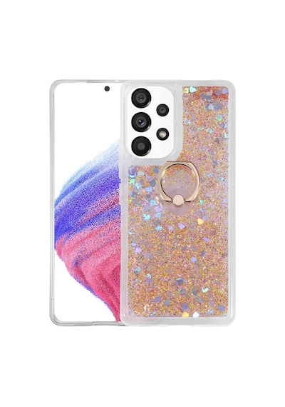 Zore Galaxy Uyumlu A33 5g Kılıf Msra Milce Kapak - Gold Gold