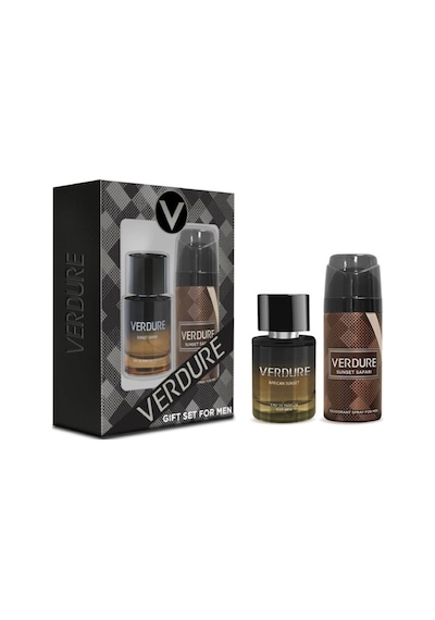 Verdure Sunset Safari Erkek Parfüm EDP 100 ML + Deodorant 150 ML