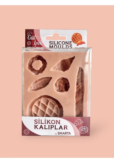 Silikon Kalıp - Gül Ipek Ekmek