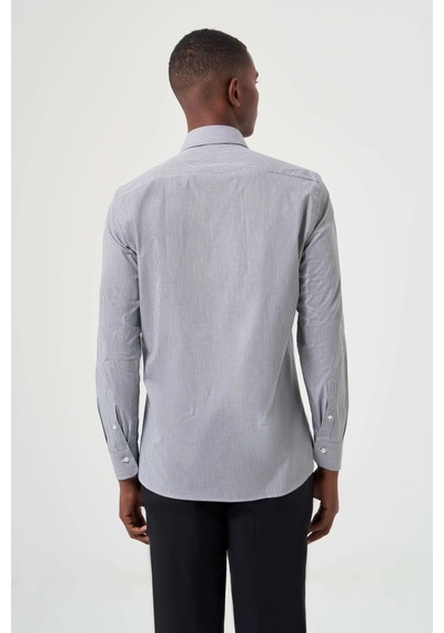 Bisse Erkek Regular Fit Klasik Gömlek Sıyah Gm23k232013 D99 Siyah