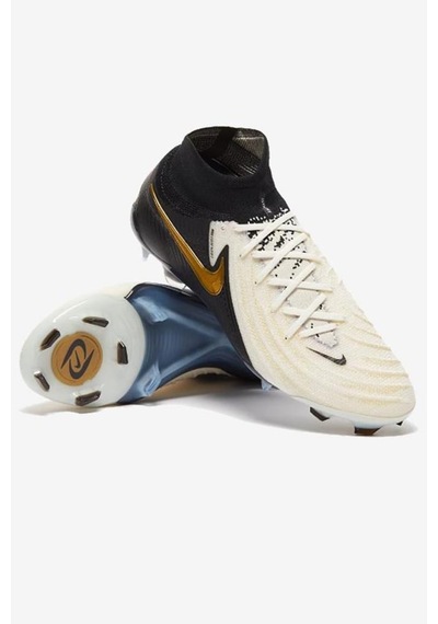 Nike Phantom Luna Iı Elite Fg Fj2572-100 Bej & Siyah Erkek Çim Zemin Kramponu 001