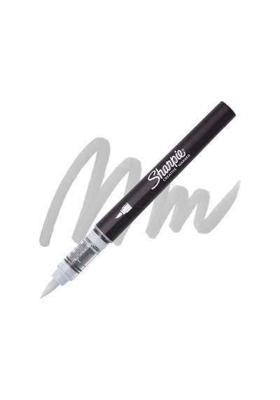 Sharpie Akrilik Markör Fırça Uç Açık Gri 2218120 Diğer